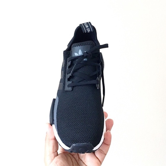 Adidas NMD R1 Black White - Picture 4 of 9